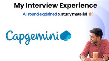 All Capgemini Interview Questions | Analyst| Capgemini Interview Experience| How to Crack Interview?