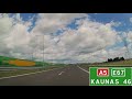 Lithuania: A5 Polish Border - Kaunas