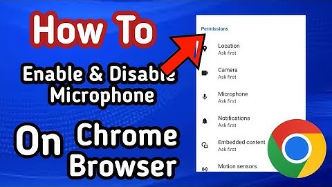 How to Enable and Disable Site Location on Google Chrome Browser App