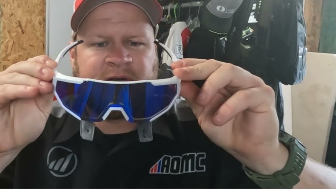 X-TIGER Cycling Glasses with 5 Interchangeable Lenses Unboxing 