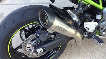 Z900 exhaust SC Project S1.... With NO DB KILLER!!!