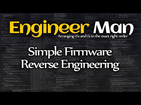 Video: How To Disassemble The Firmware