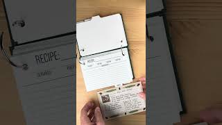 Easily Organize Recipes with Our Cookbook Recipe Binder’s Unique, Easy-to-Use Design