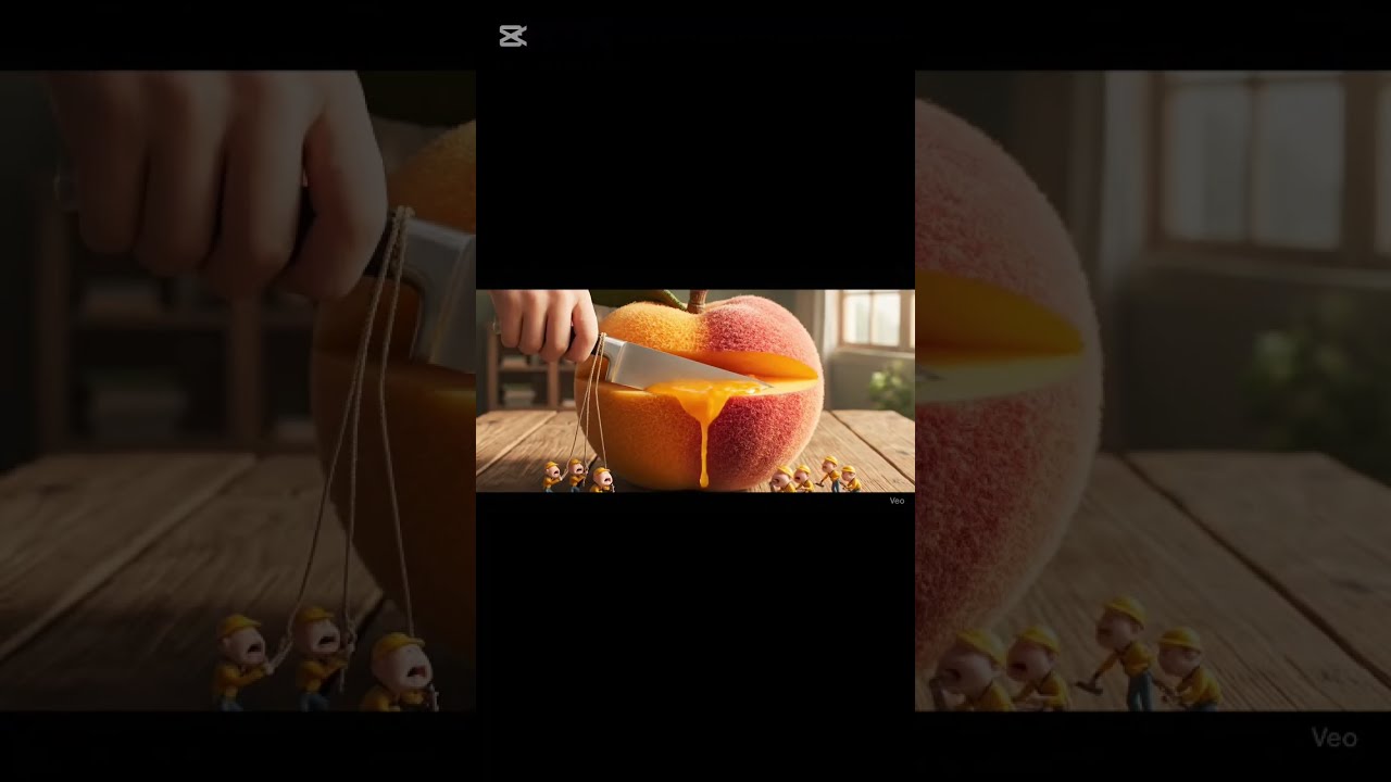 Tiny Workers Vs Giant Peach Micro Mission Begins Viral Fyp Shorts