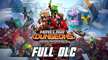 Minecraft Dungeons: Howling Winds DLC - Full Gameplay Walkthrough (Xbox Series X)