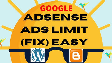 Google Adsense Ads Limit Problem Fix | Google Adsense Ads Limit Problem Solved (Hindi) 2022