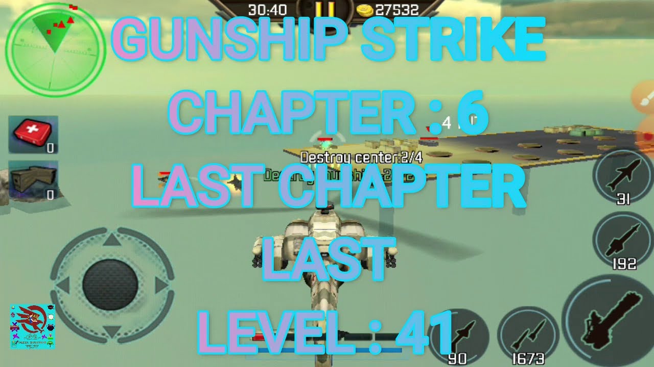 Gunship strike 3D game hd last Level 41 | How to complete gunship strike last level 41 | Last level