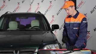 Видео уроци и ръководства за ремонт на HONDA CR-V - поддържане на колата в отлична форма