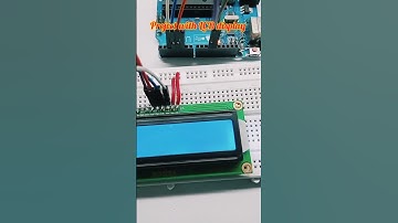 LCD display project using arduino Uno || Techk7