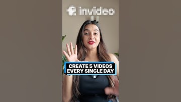 5 korte filmpjes in 5 minuten met AI #aitools #invideo