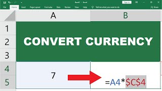 Convert Currency - Excel Tutorials