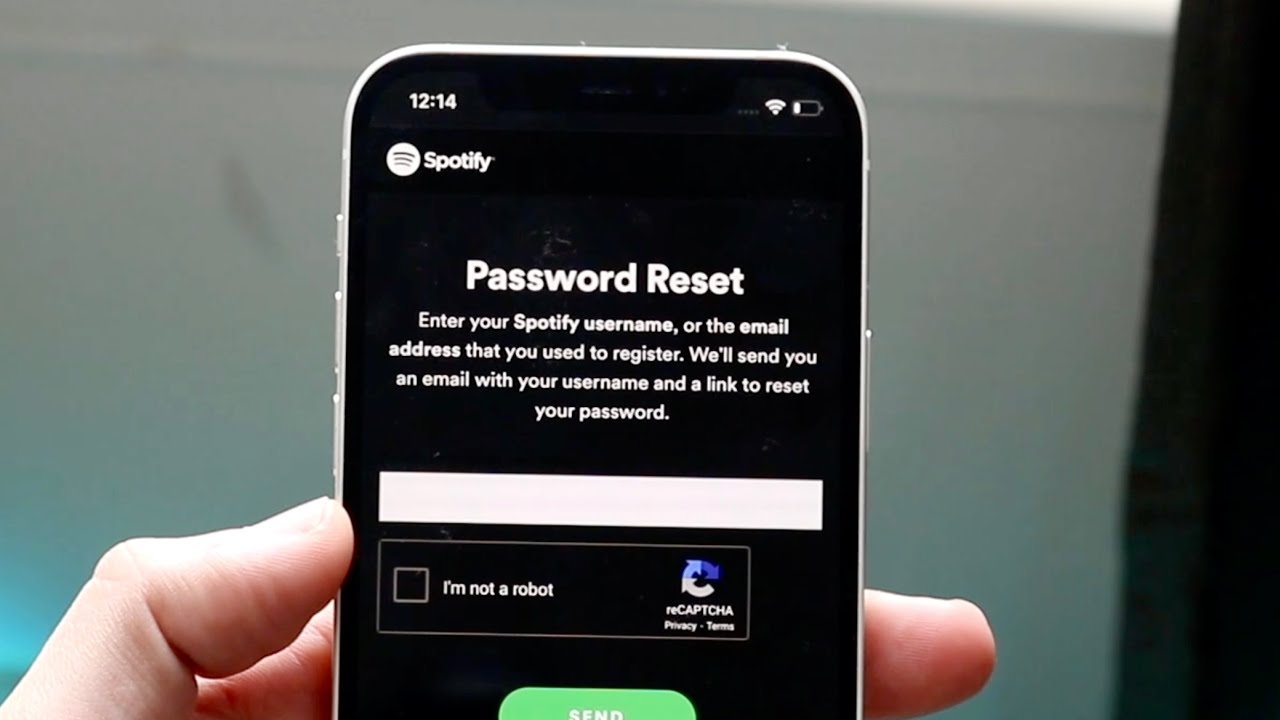 How To Change Password On Spotify! (2022) - YouTube