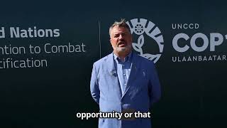 COP17 Mongolia: Stanford Blade, ICRISAT Deputy Director General - Research and Innovation