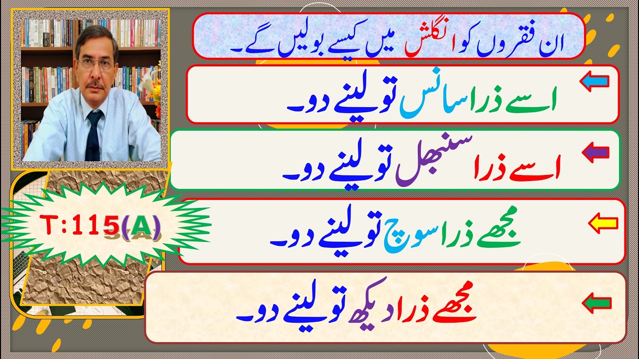 Urdu to English translationT.115(A)|Prof. Altaf Hussain Shah