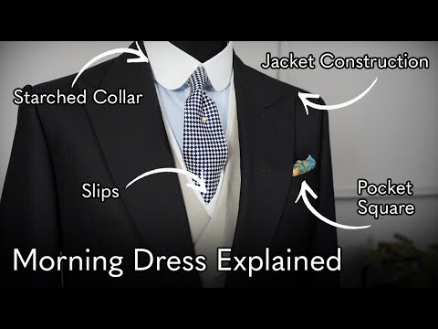 Morning Dress: Literally