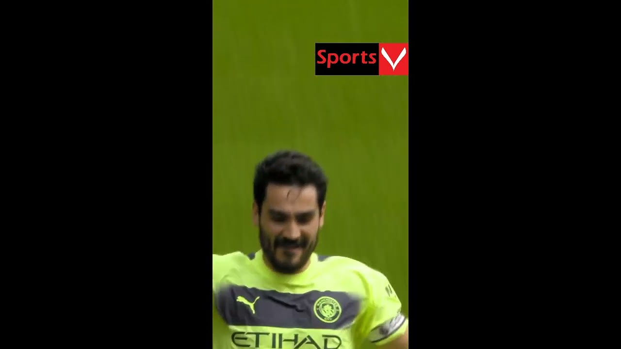 An Ilkay beautiful goal : Man city - Godison Park