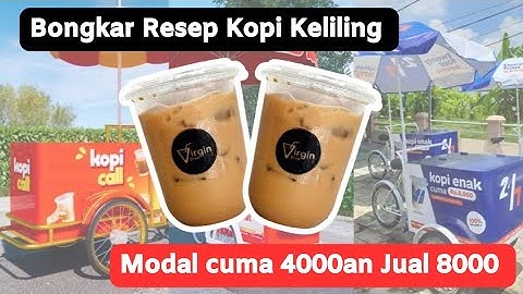BOCORKAN RESEP KOPI SUSU KELILING