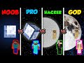 Minecraft NOOB vs. PRO vs. HACKER vs. GOD: MOON BASE in Minecraft! (Animation)