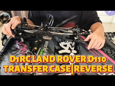 REVIEW D1RC D110 TRANSFER CASE|REVERSE - YouTube