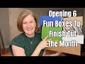Finishing out the month with 6 fun unboxings