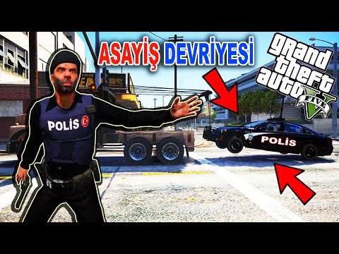 ADAMLAR PİSLİĞİN TEKİ ÇIKTI RIZA BABA! - GTA 5 POLİS MODU (ASAYİŞ DEVRİYESİ)