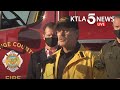 Officials provide update on Bond Fire burning in Orange County, California