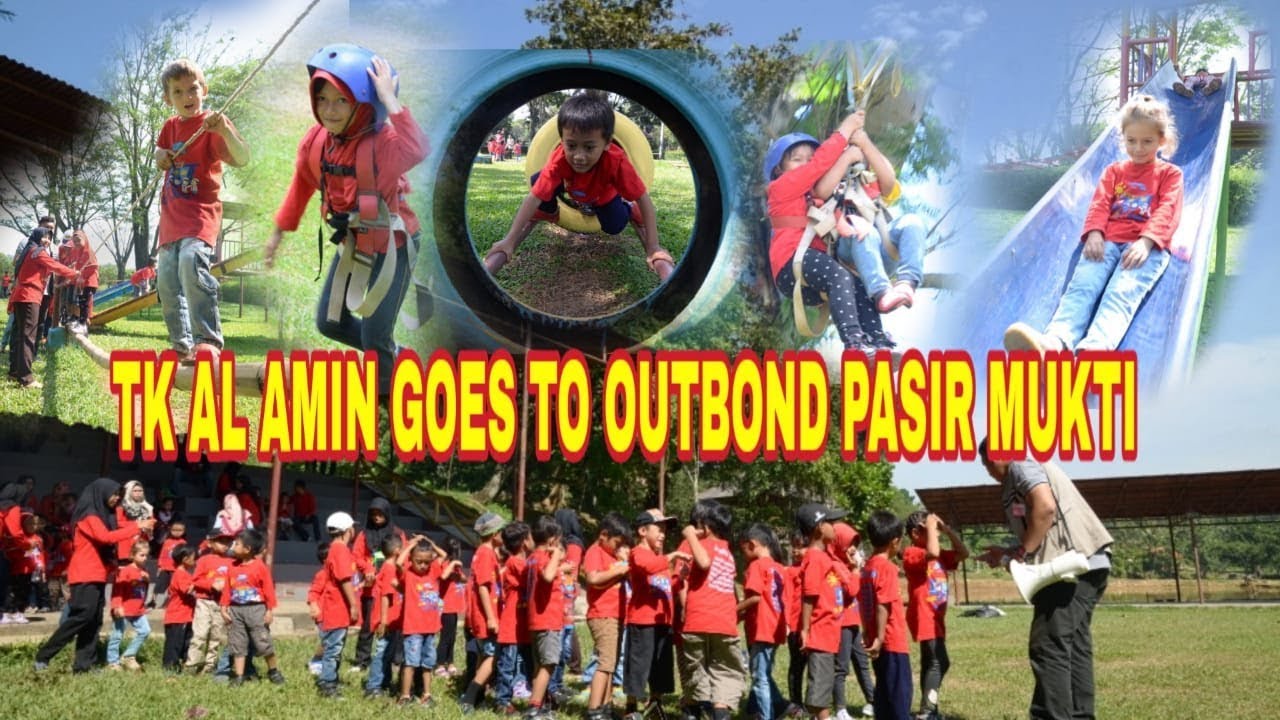 Kegiatan Outbond TK Al Amin Parung ke Objek Wisata Pasir