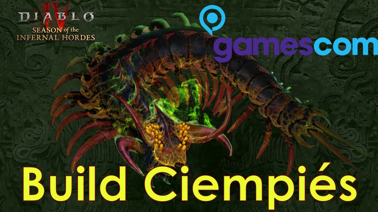 Mi build de Espiritualista Ciempiés Scourge en la Gamescom