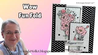 How to Make an Interlocking Gate Fold Card with Sketched Artisan Garden DSP