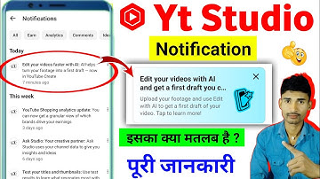 Edit your videos faster with Al: Al helps turn your footage into a first draft now in YouTube Create