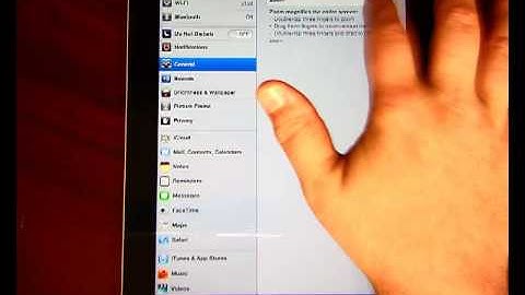 iPad 09 - Accessibility Settings