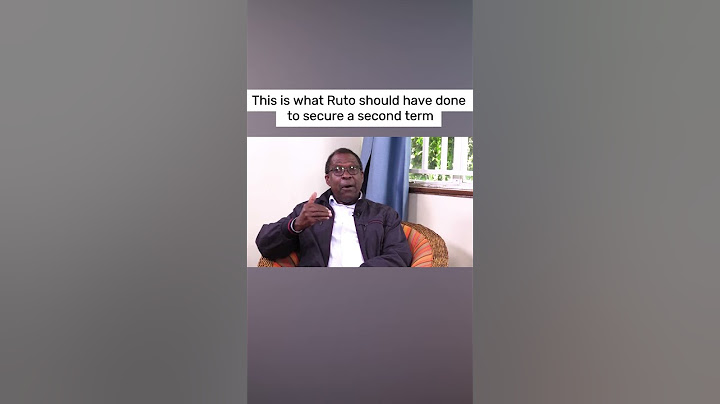 This is what Ruto should have done to secure a second term