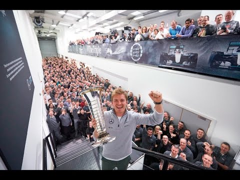 Nico Rosberg Returns to Brackley as F1 World Champion