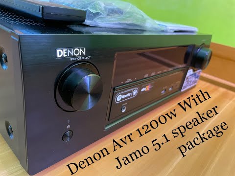 DENON AVR-X1200W DOLBY ATMOS WITH JAMO 5.1 SPEAKER PACKAGE FOR SALE