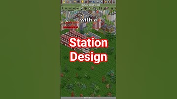 I Built a High-Efficiency Train Station from Scratch and Here