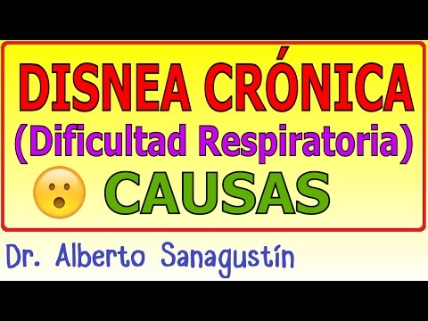 DISNEA CRÓNICA (dificultad para respirar): causas