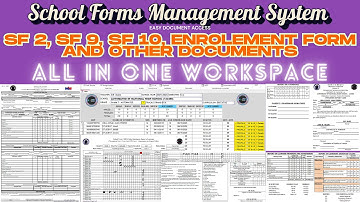 Automated DepEd School Forms in One Workspace: SF 2, SF 9, SF 10, BEEF, Student