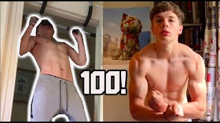 100 PULL UP CHALLENGE!! Strength Test