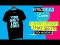 Tutorial: How To Design T-Shirts Using Canva To EARN MONEY