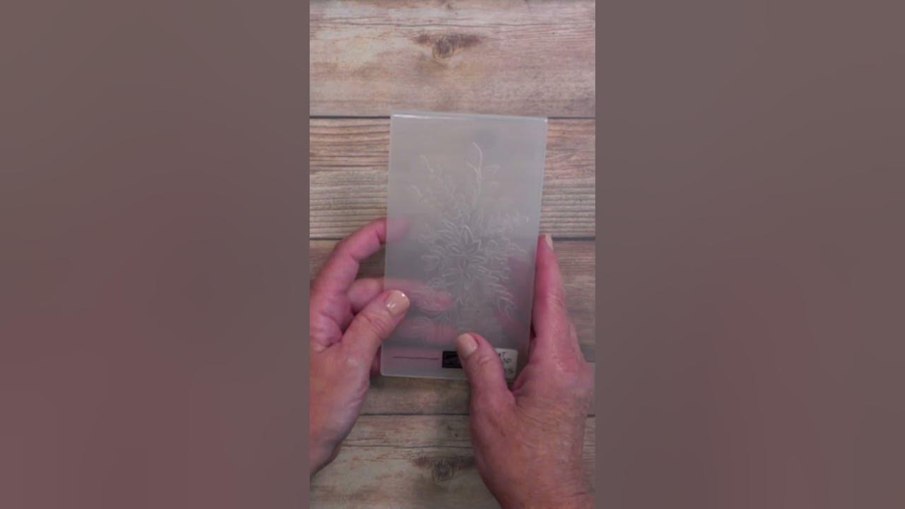 How to 3D Emboss on Vellum shorts YouTube