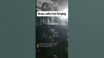 Fully Automatic Hot Forging Brass Valve Production Line