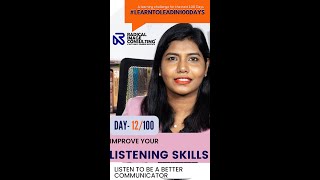 what is Listening? #learntoleadin100days #iamyourcoach #coach #rosyiyenkutty screenshot 4