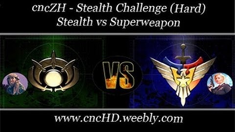 ZH Challenge - Stealth vs Superweapon (3) - [Hard]