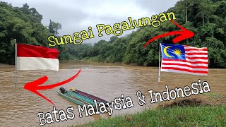 Sungai Pagalungan, Pensiangan | Batas Sempadan Malaysia & Indonesia
