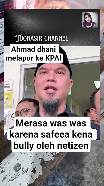 Ahmad Dhani melapor karena anaknya depresi di bully #shorts#ahmaddhani#mulanjameela#aleldul