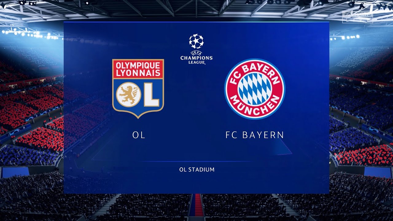 Fifa 20 - Olympique Lyonnais X FC Bayern München - Champions League ...