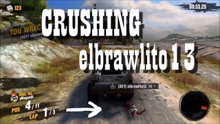YOU WRECKED elbrawlito13 - MOTORSTORM APOCALYPSE - ONLINE RACE