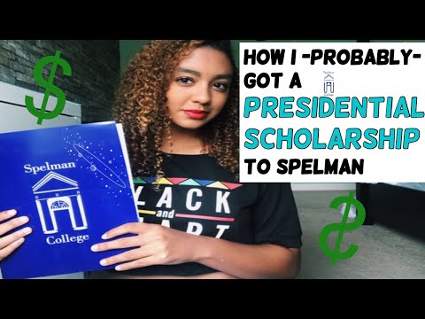 HOW I GOT A FULL-RIDE SCHOLARSHIP TO SPELMAN | College Application Advice