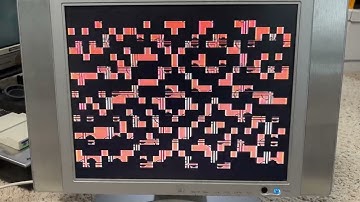 TI-99/4A Megademo by Desire on a TI-99/4 TMS9918 (no A)
