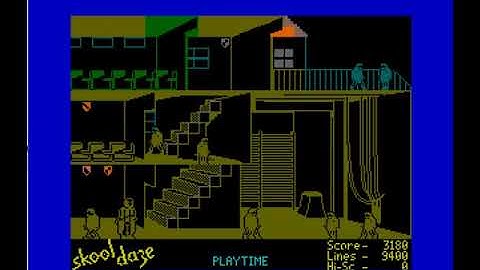 Skool Daze - ZX Spectrum Sinclair - ZEmu emulator
